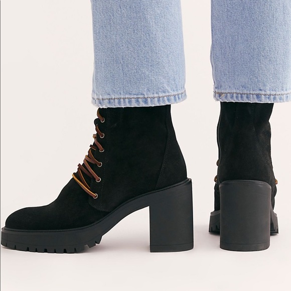 Free People Dylan Lace Up Boot - Picture 4 of 12